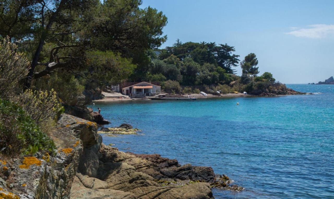 Agay Le Pti Bonheur 60M2 Rez De Jardin, En Bord De Mer Saint-Raphael  Bagian luar foto